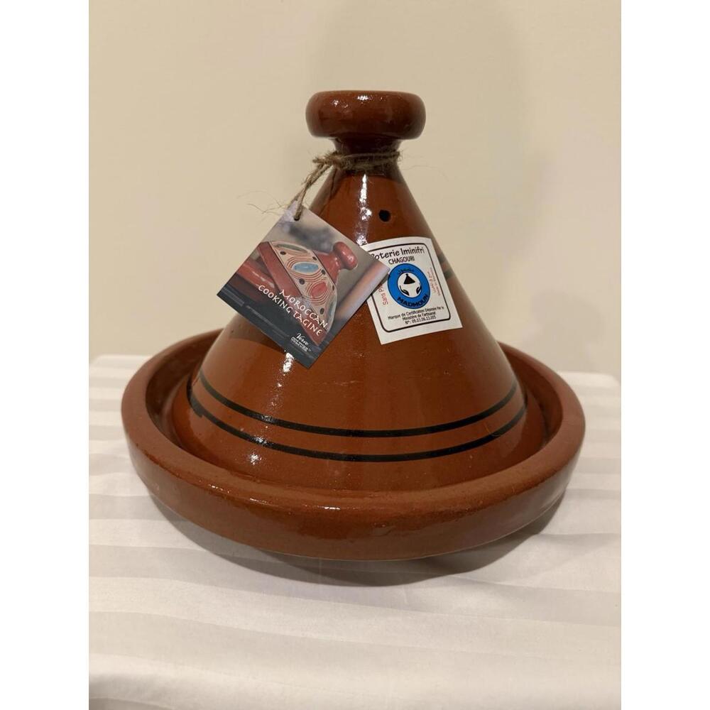 Moroccan Cooking Tagine Pot Tajine Lead Free Terra Cotta glazed Large 12" - Picture 1 of 12